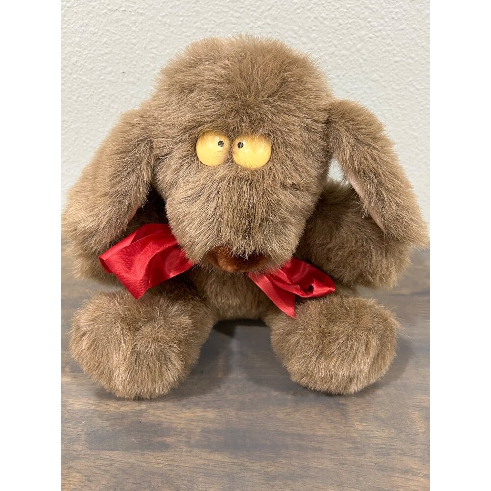 Vintage Sandra Boynton Barker The Dog Plush Toy Stuffed Animal 1985
